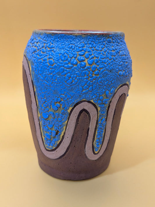 Blue Lava Cup