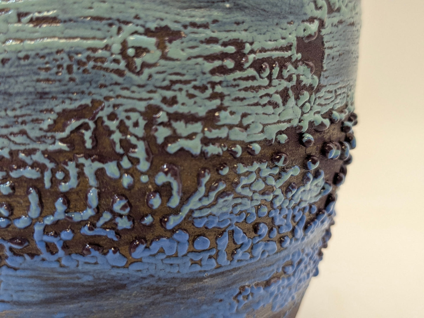 Floral Studded Bottle Vase