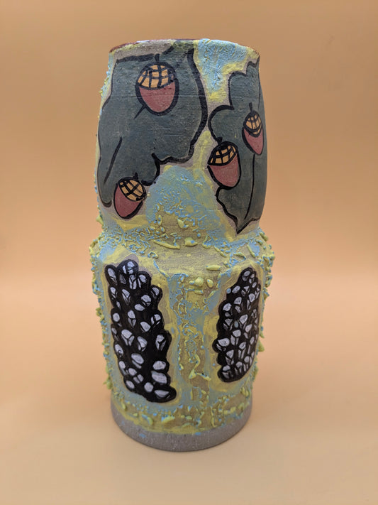 Oak & Berry Vase