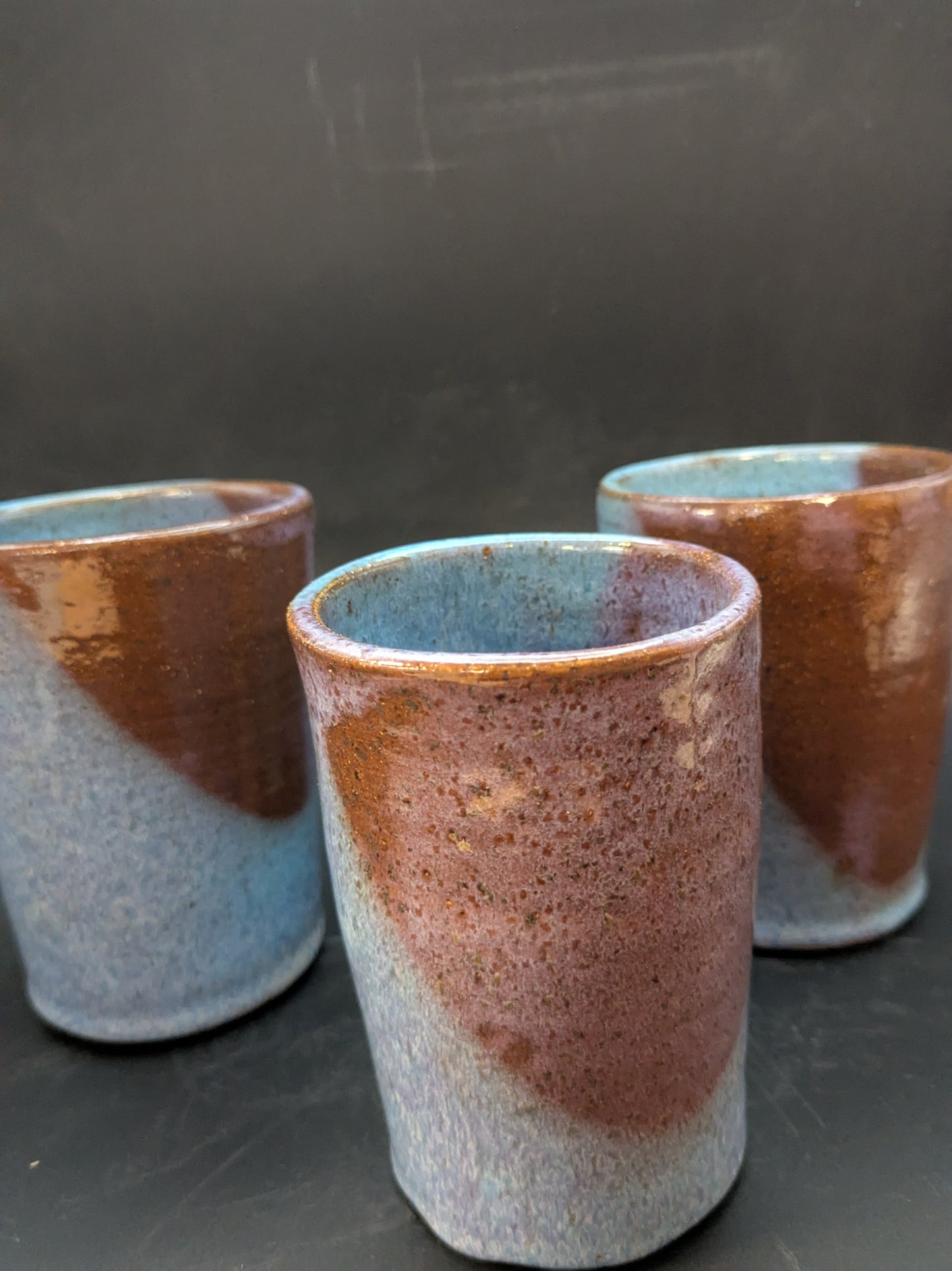 Rust Drip Tumbler Set of 3
