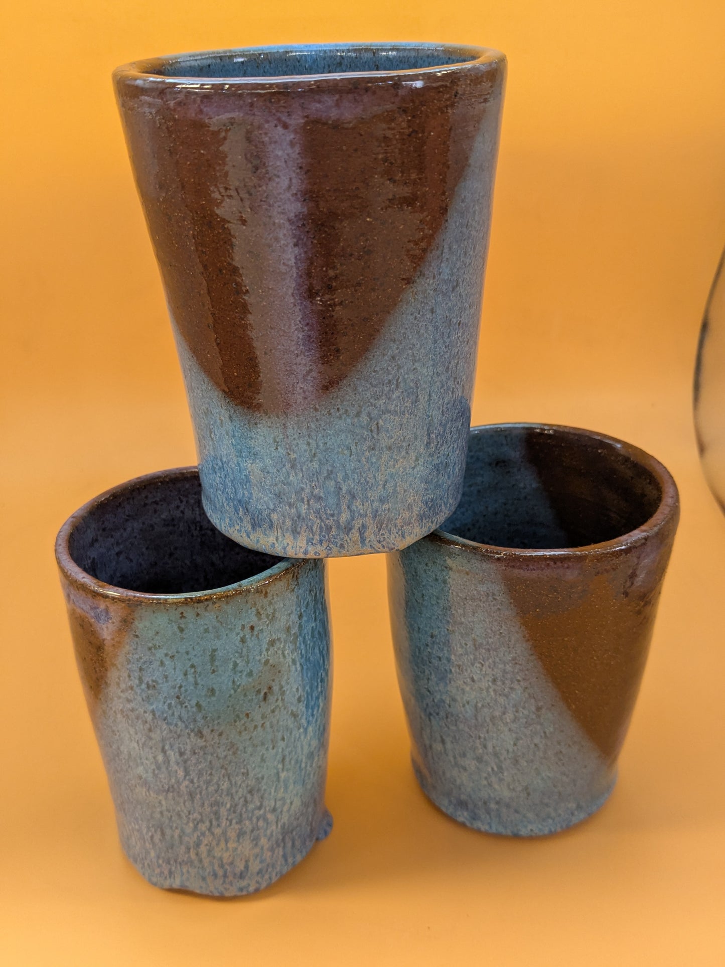 Rust Drip Tumbler Set of 3