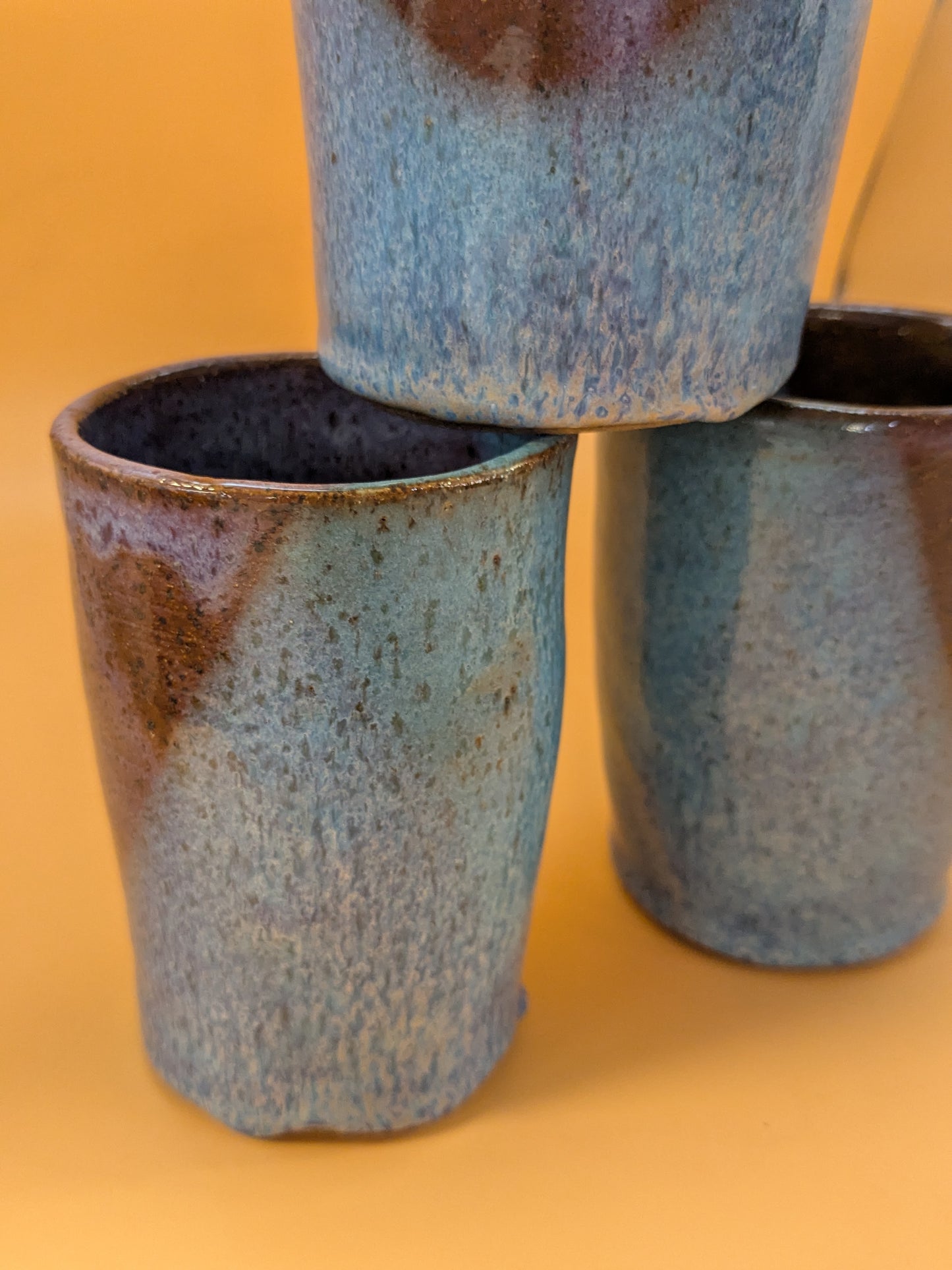 Rust Drip Tumbler Set of 3