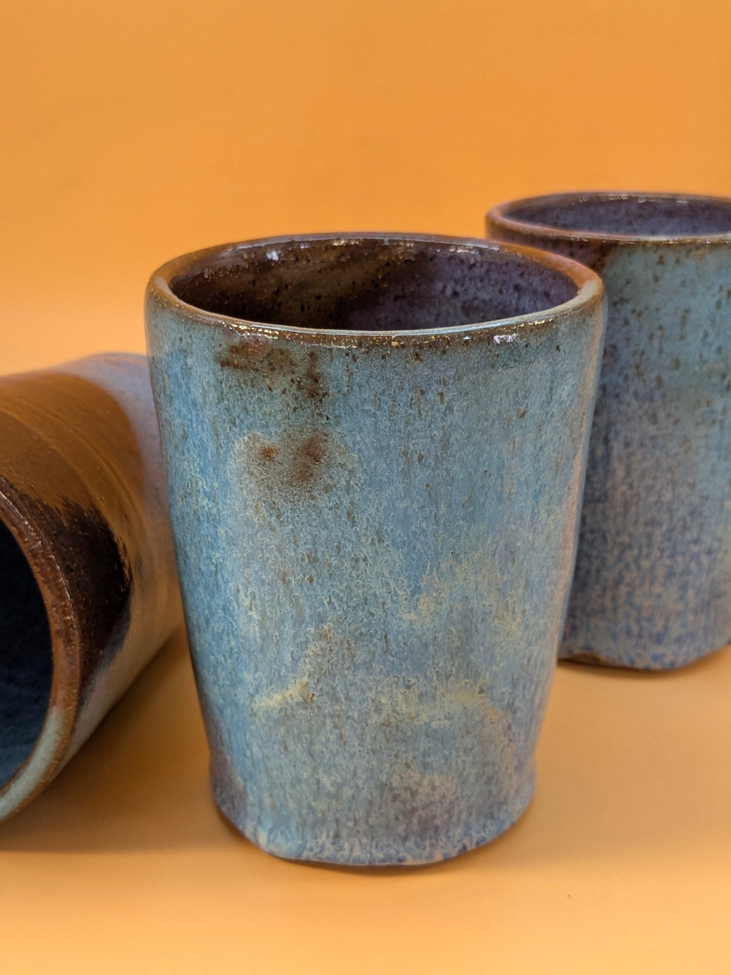 Rust Drip Tumbler Set of 3