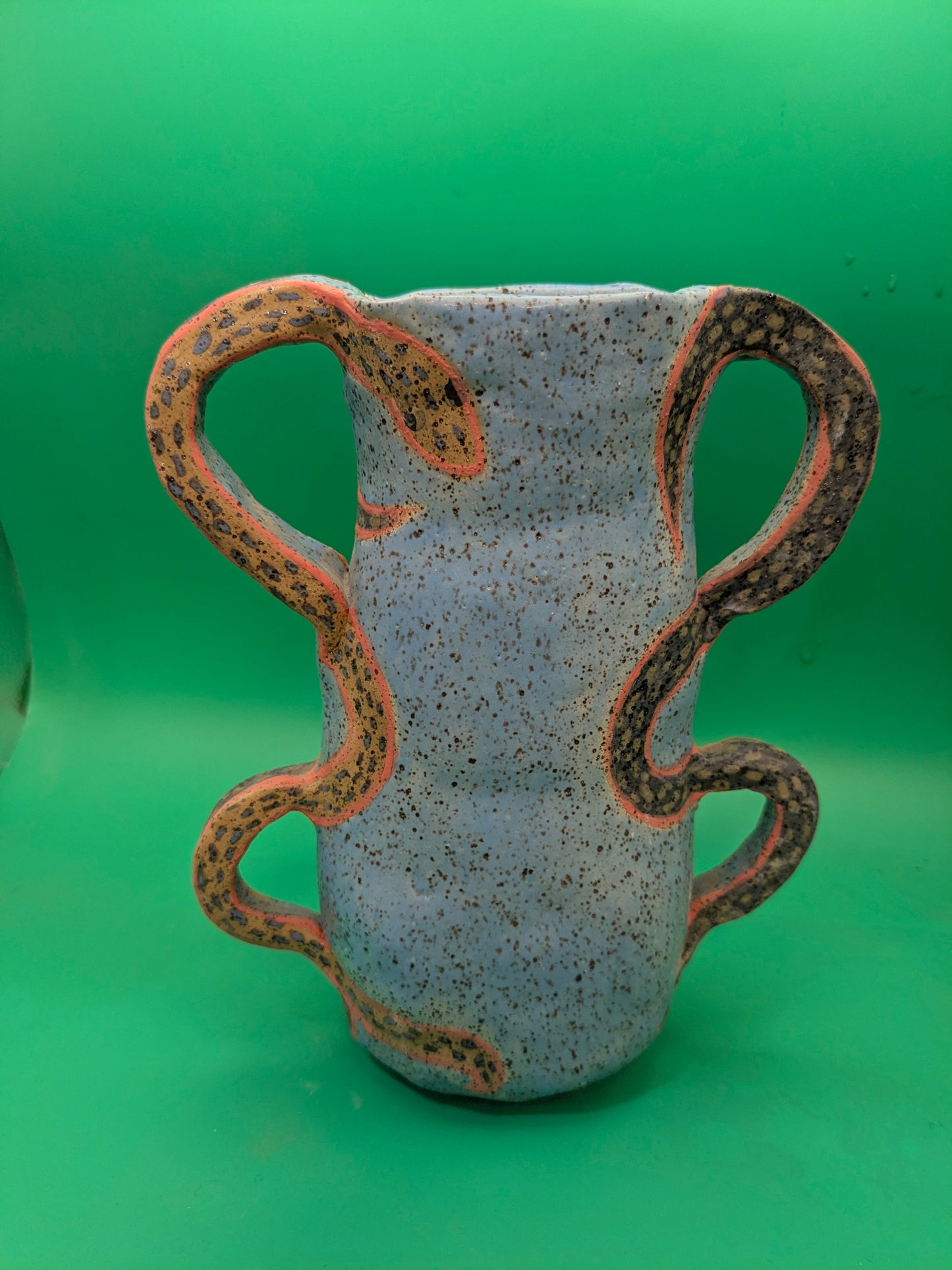 Serpent Amphora Vase