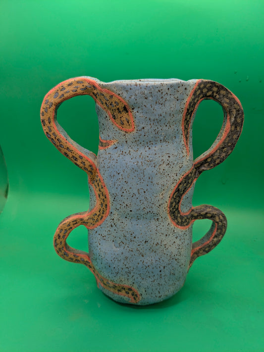 Serpent Amphora Vase