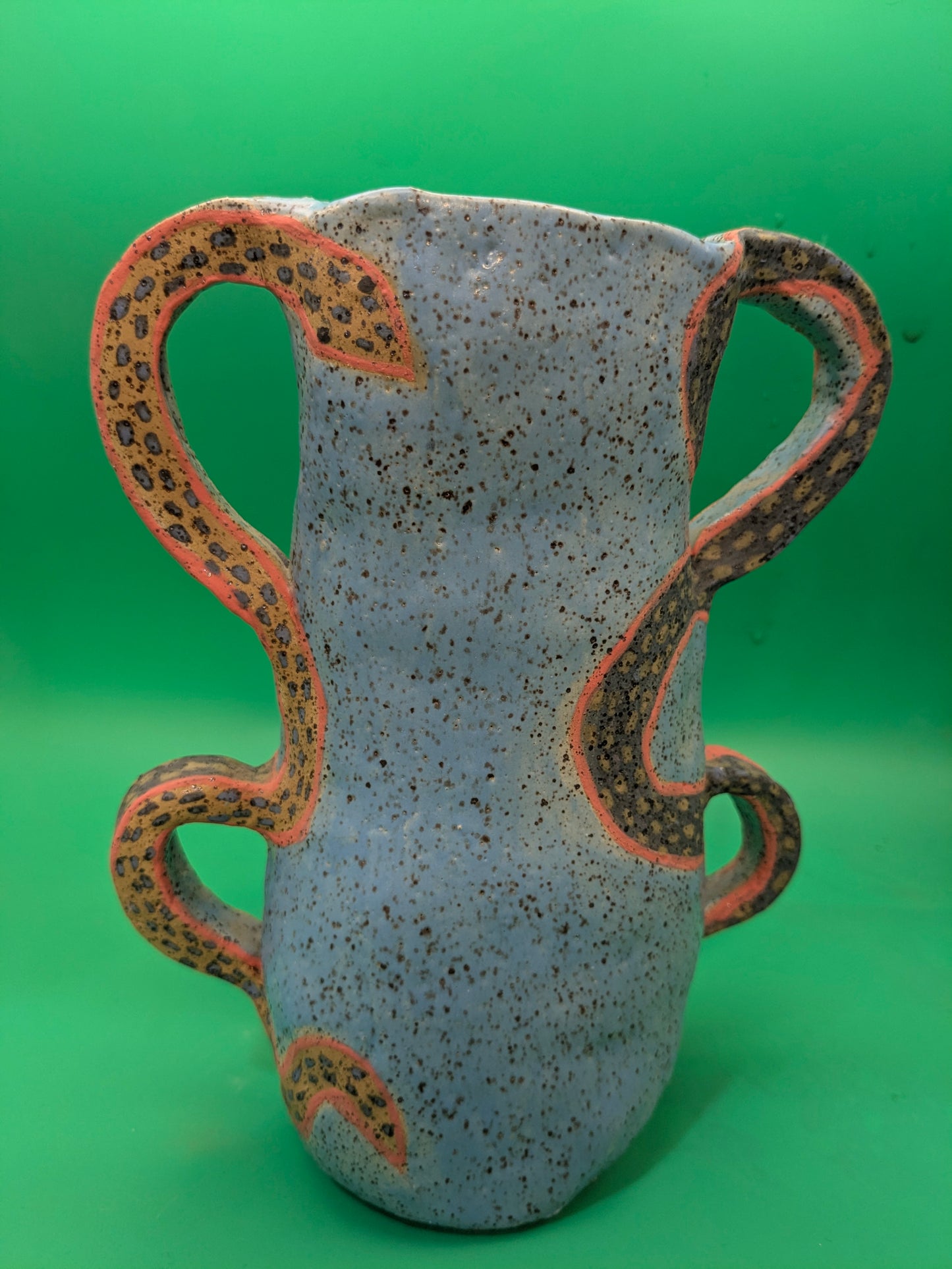 Serpent Amphora Vase