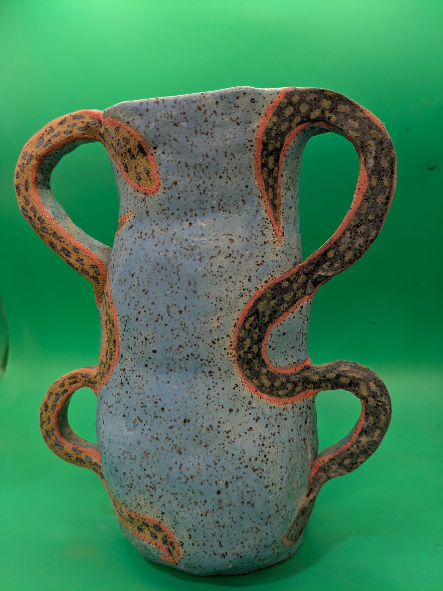 Serpent Amphora Vase